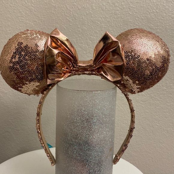 🌹DISNEY ROSE GOLD EARS 🌹 - Picture 2 of 7